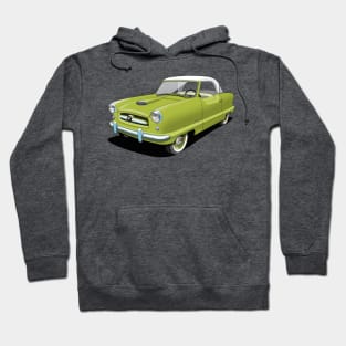 Nash Metropolitan in green Hoodie